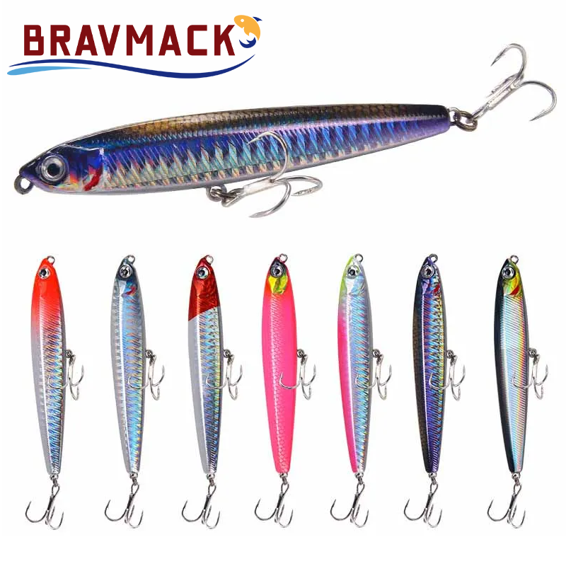 Fishing Lure Topwater - 4pcs Professional Sinking Pencil Lure Set