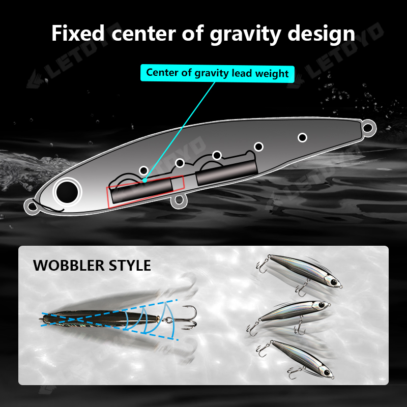 LETOYO Sinking Pencil 17g 12g- - Fishing Lure Spinner review and price