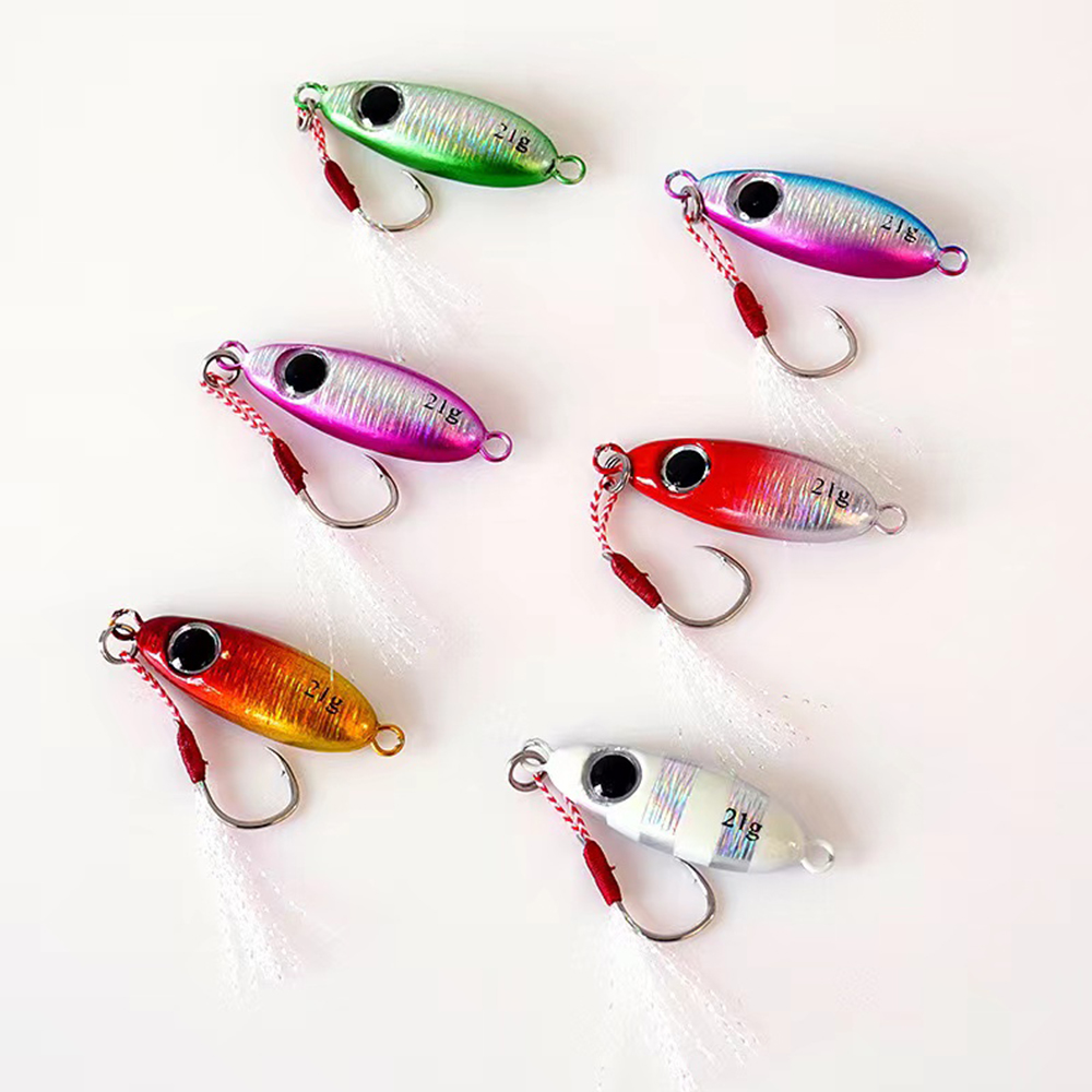 6pcs Micro Metal Jigging Fishi - Fishing Lure Spoon review and price