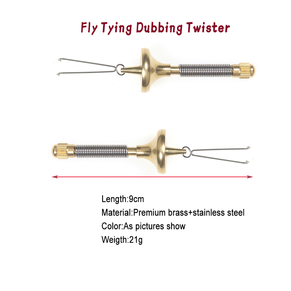 Vampfly 1pc Brass Dubbing Twis - Fishing Lure Spinner review and price