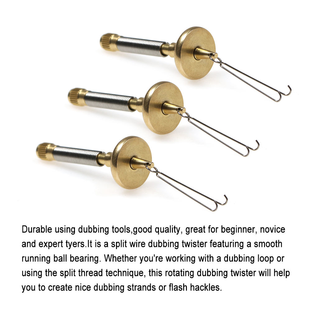 Vampfly 1pc Brass Dubbing Twis - Fishing Lure Spinner review and price