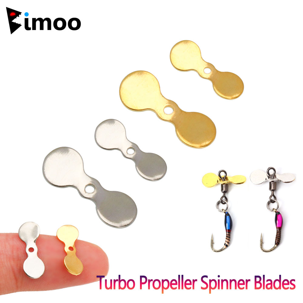 Bimoo 20pcs S L Turbo Propelle - Fishing Lure Blade Bait review and price