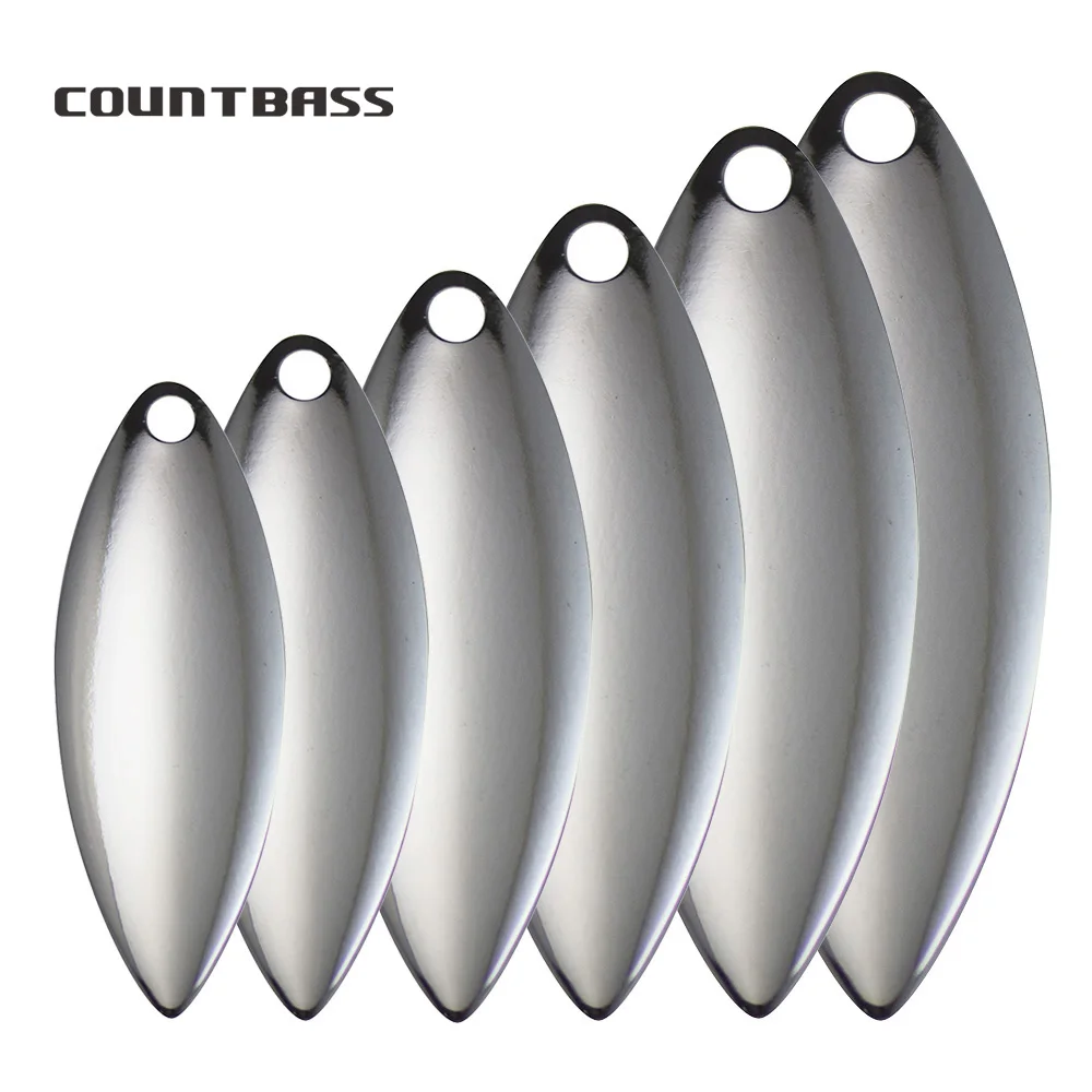 Countbass 50pcs Size 1-6 Nicke - Fishing Lure Spinner review and price